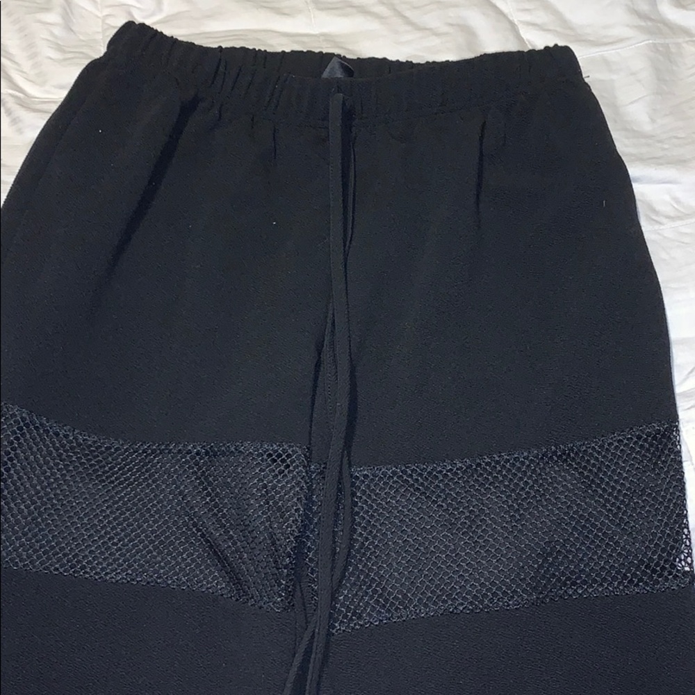 Black sweatpants